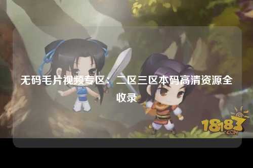 无码毛片视频专区：二区三区本码高清资源全收录