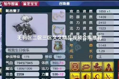 无码区二区三区久久精品视频合集推荐